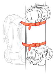 Snowboard and Snowshoe Fastener