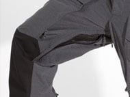 Sleek Mesh-Lined Inner Thigh Vents