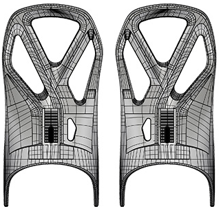 Asymmetrical Highbacks