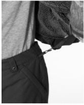Ergonomic Water-Repellent Zip-Out Stretch Waist Gaiter with Jacket-to-Pant Interface