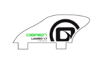 Two Lambo 1.7 Fins