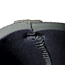 Glued and Blindstitched Seams