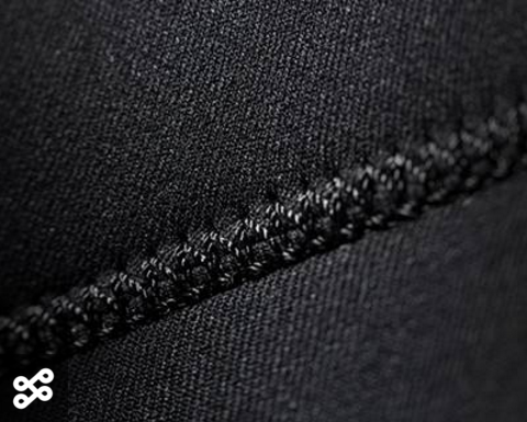 Glued & Blindstitched Seams