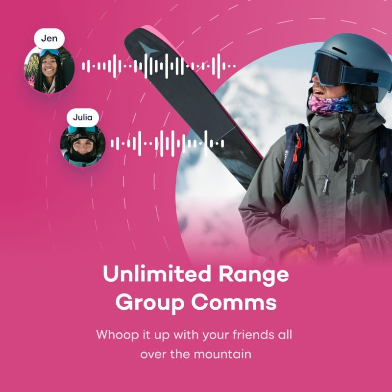 Unlimited Range Group Communication
