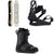Ride Agenda Snowboard + C-4 Snowboard Bindings + Anthem Snowboard Boots 2023