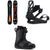 Ride Shadowban Snowboard + C-4 Snowboard Bindings + Anthem Snowboard Boots 2023