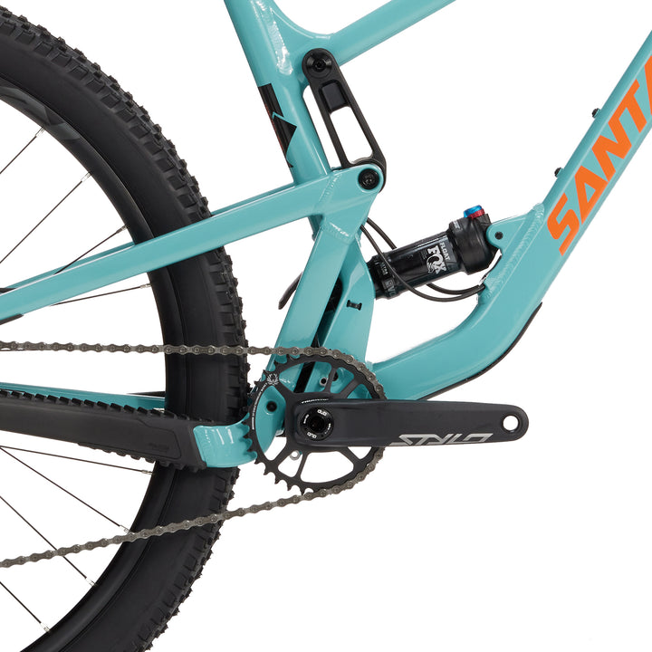 Santa Cruz Bicycles Tallboy A R Complete Mountain Bike 2022 Gloss Aqua