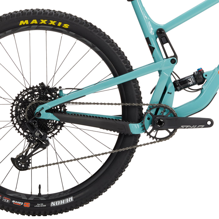 Santa Cruz Bicycles Tallboy A R Complete Mountain Bike 2022 Gloss Aqua