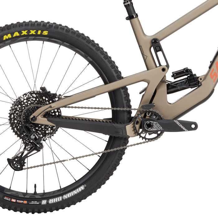 Santa Cruz Bicycles Megatower 2 C R (Fox 38 Performance) Complete Mountain Bike 2023 Matte Nickel