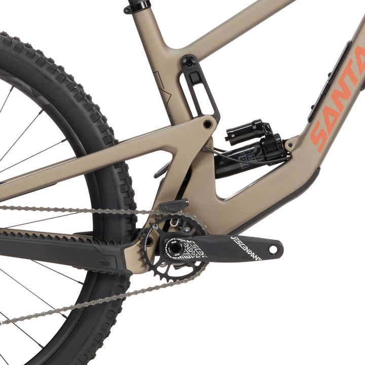 Santa Cruz Bicycles Megatower 2 C R (Fox 38 Performance) Complete Mountain Bike 2023 Matte Nickel