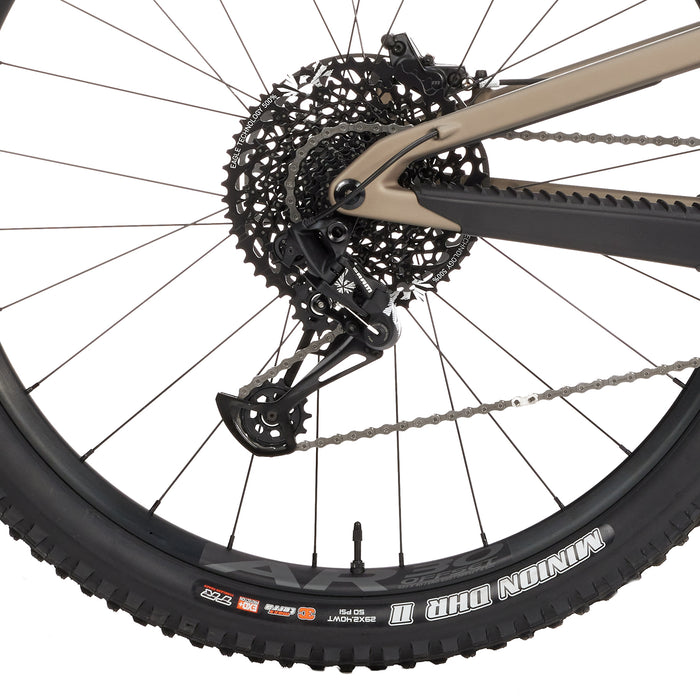 Santa Cruz Bicycles Megatower 2 C R (Fox 38 Performance) Complete Mountain Bike 2023 Matte Nickel