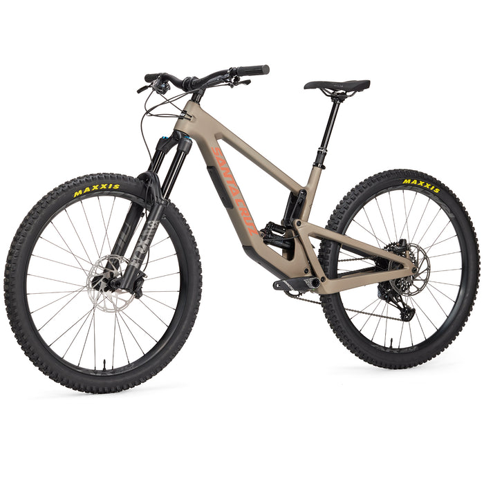 Santa Cruz Bicycles Megatower 2 C R (Fox 38 Performance) Complete Mountain Bike 2023 Matte Nickel