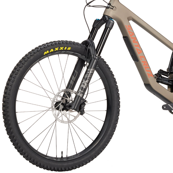 Santa Cruz Bicycles Megatower 2 C R (Fox 38 Performance) Complete Mountain Bike 2023 Matte Nickel