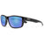 Suncloud Mayor Sunglasses Black/Polarized Blue Mirror