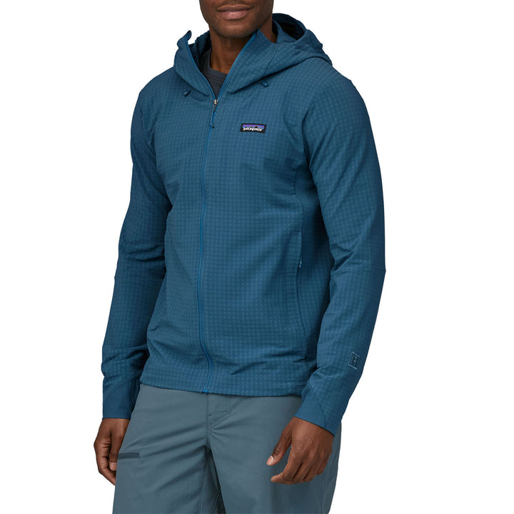 Patagonia R1® TechFace Hoodie Wavy Blue