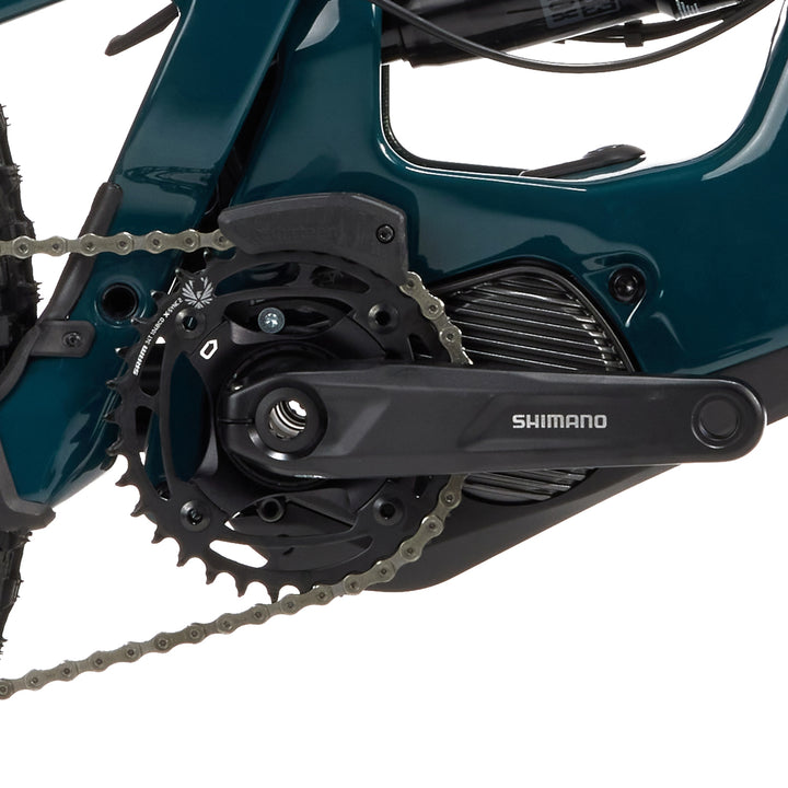 Santa Cruz Bicycles Bullit MX CC R E-Mountain Bike 2023 Gloss Hunter Green