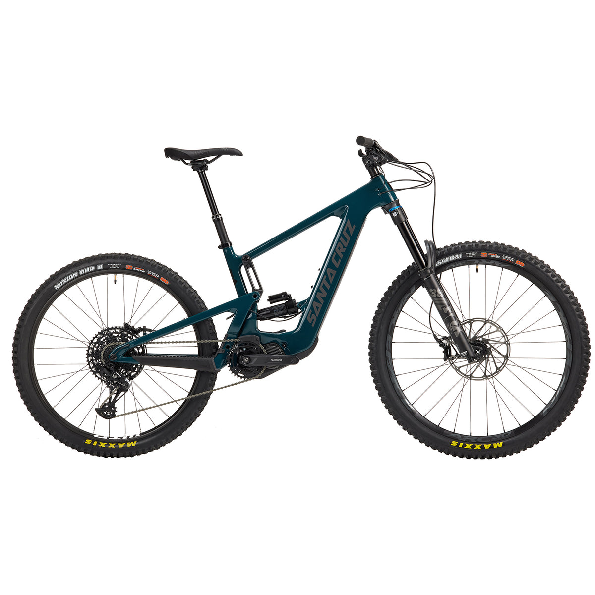 Santa Cruz Bicycles Bullit MX CC R E-Mountain Bike 2023 Gloss Hunter Green