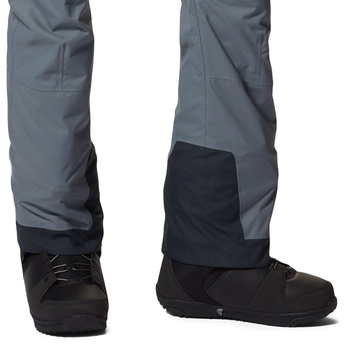 Mountain Hardwear Firefall Insulated Tall Bibs - Men's Foil Grey
