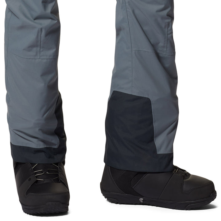 Mountain Hardwear Firefall Insulated Tall Bibs - Men's Foil Grey