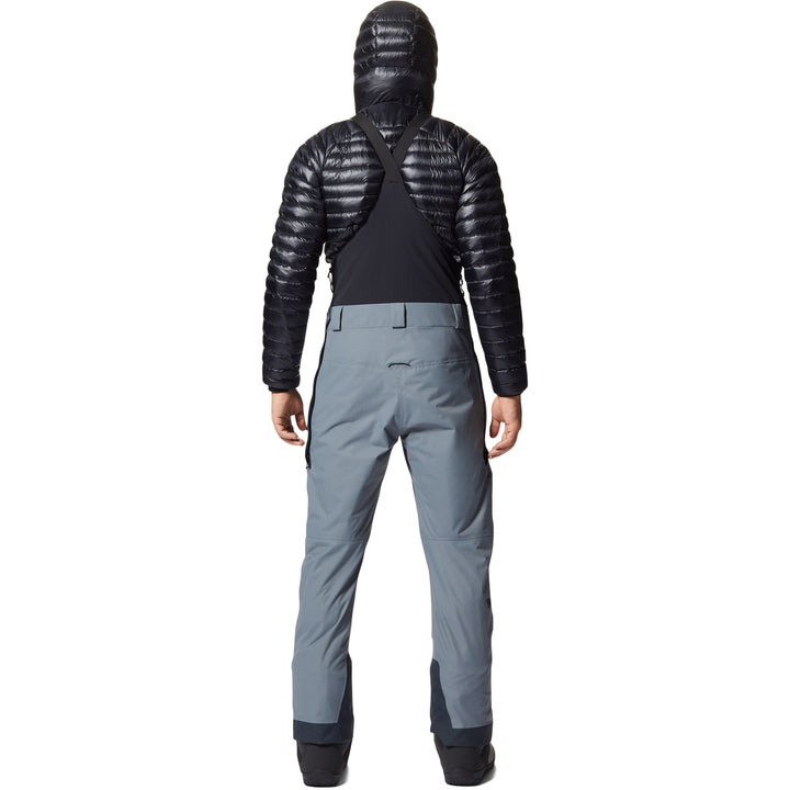 Mountain Hardwear Firefall Insulated Tall Bibs - Men's Foil Grey