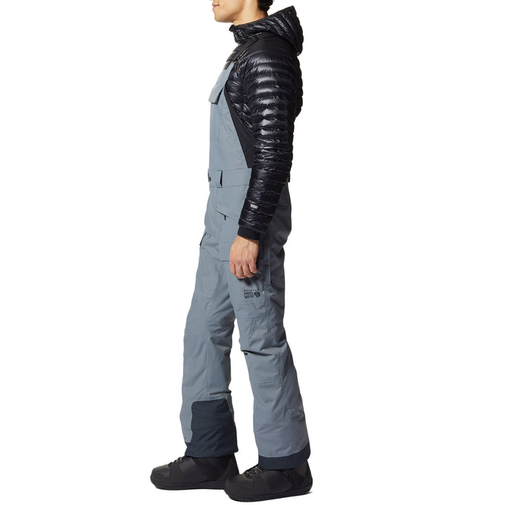 Mountain Hardwear Firefall Insulated Tall Bibs - Men's Foil Grey