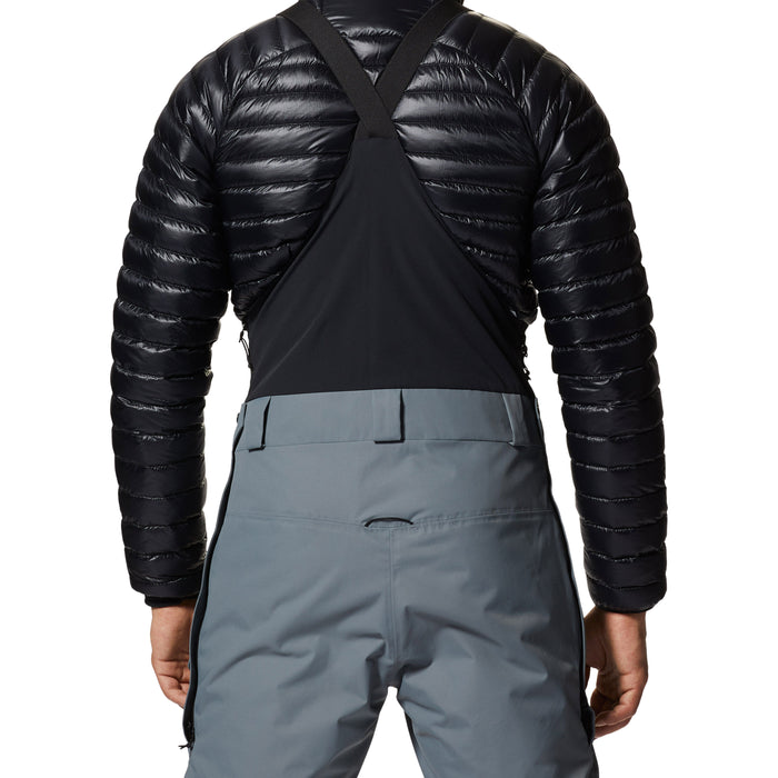 Mountain Hardwear Firefall Insulated Tall Bibs - Men's Foil Grey