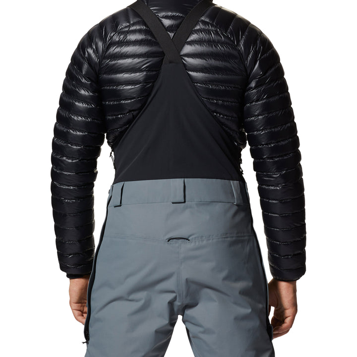 Mountain Hardwear Firefall Insulated Tall Bibs - Men's Foil Grey
