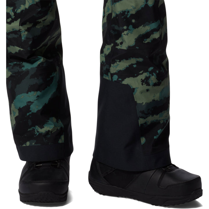 Mountain Hardwear Boundary Ridge GORE-TEX Tall Bibs - Women's Mint Palms Brushstroke Print