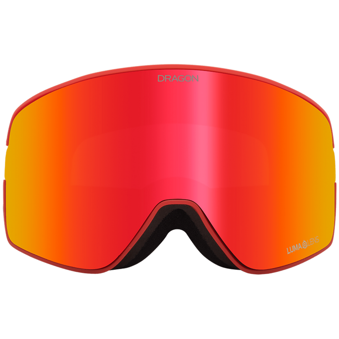 Dragon NFX2 Spyder Low Bridge Fit Goggles Volcano/LumaLens Red Ion+LumaLens Light Rose