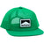 Autumn Mesh Snapback Hat Green
