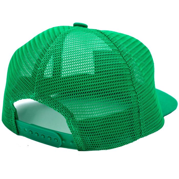 Autumn Mesh Snapback Hat Green