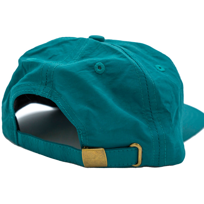 Autumn Nylon Strapback Hat Teal