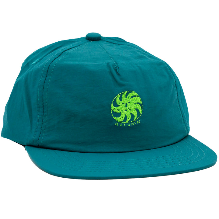 Autumn Nylon Strapback Hat Teal