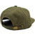 Autumn Washed Canvas Strapback Hat Army