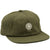 Autumn Washed Canvas Strapback Hat Army