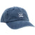 Autumn Pre Washed Canvas Artist Series Strapback Hat Blue
