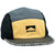 Autumn Rip Stop Blocked Camp Cap Khaki