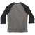 Fasthouse Swift Raglan Tech Tee Black/Heather Gray