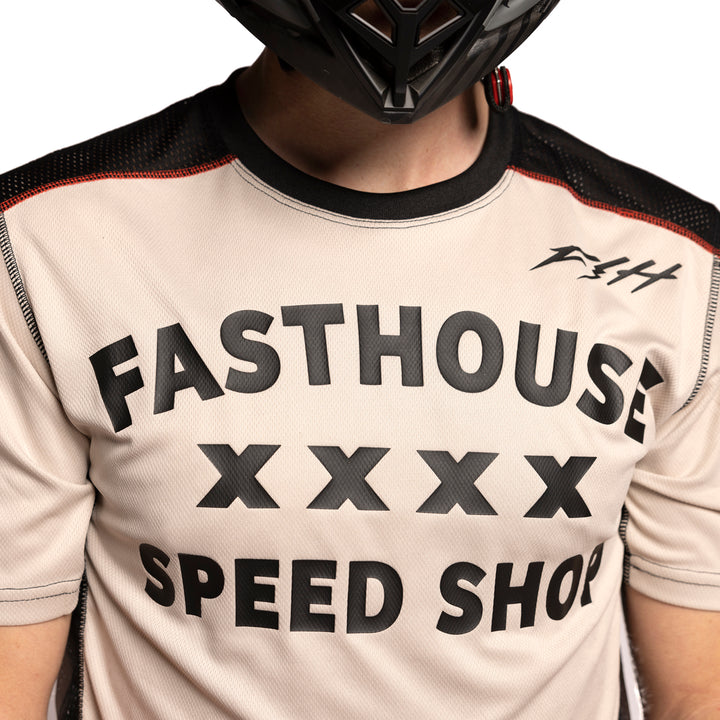 Fasthouse Swift Classic Short-Sleeve Jersey Cream