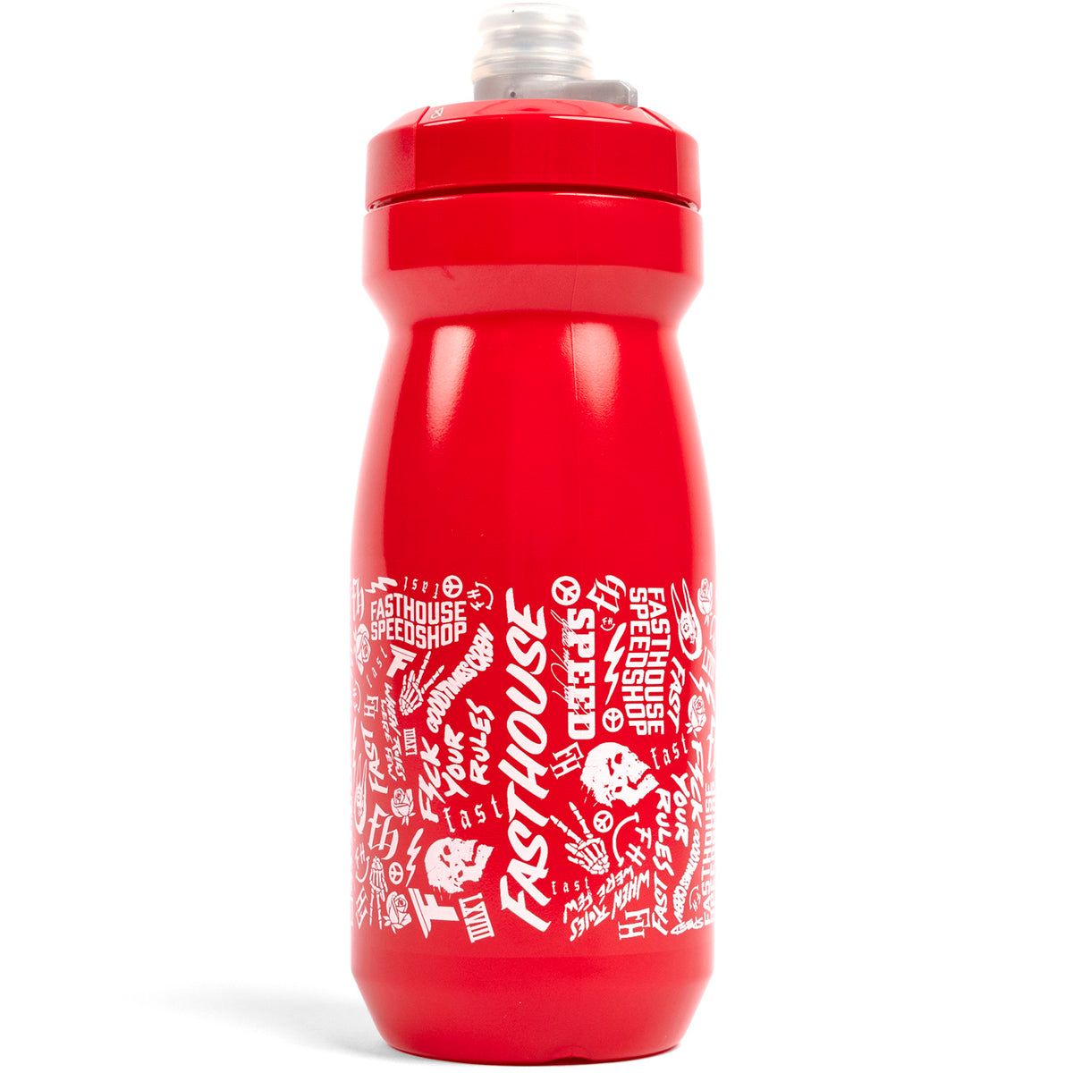 Fasthouse Burn Free Water Bottle Red