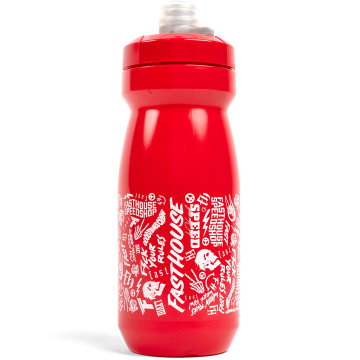 Fasthouse Burn Free Water Bottle Red