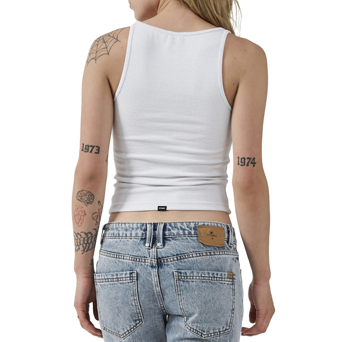 Thrills Elle Plunge Tank - Women's White