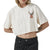Thrills All For One Merch Super Crop Tee - Women's Heritage White