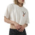 Thrills All For One Merch Super Crop Tee - Women's Heritage White