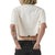 Thrills All For One Merch Super Crop Tee - Women's Heritage White