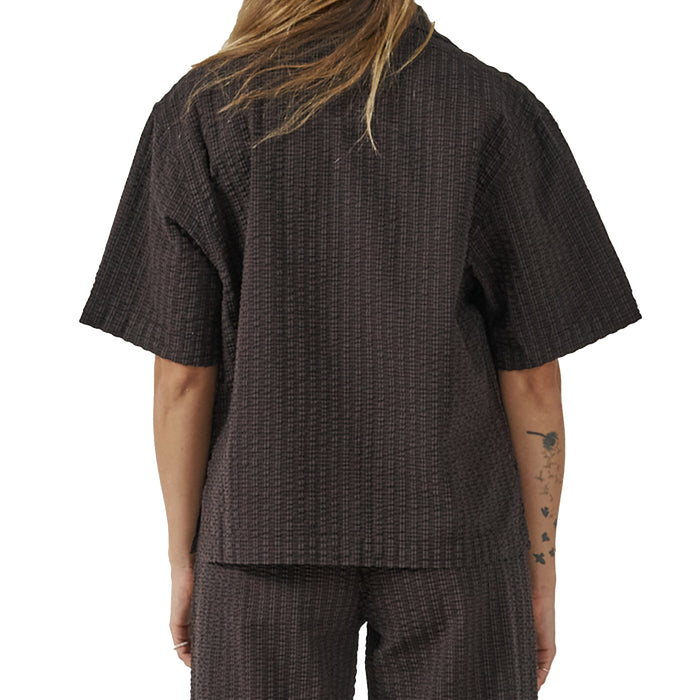Thrills Paradise Code Bowling Shirt - Women's Java