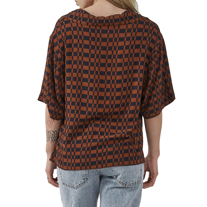 Thrills Revel Bowling Shirt - Women's Navy