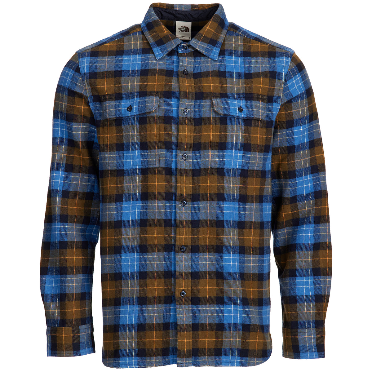 The North Face Arroyo Flannel Shirt - Men's Aviator Navy Medium Icon Plaid 2