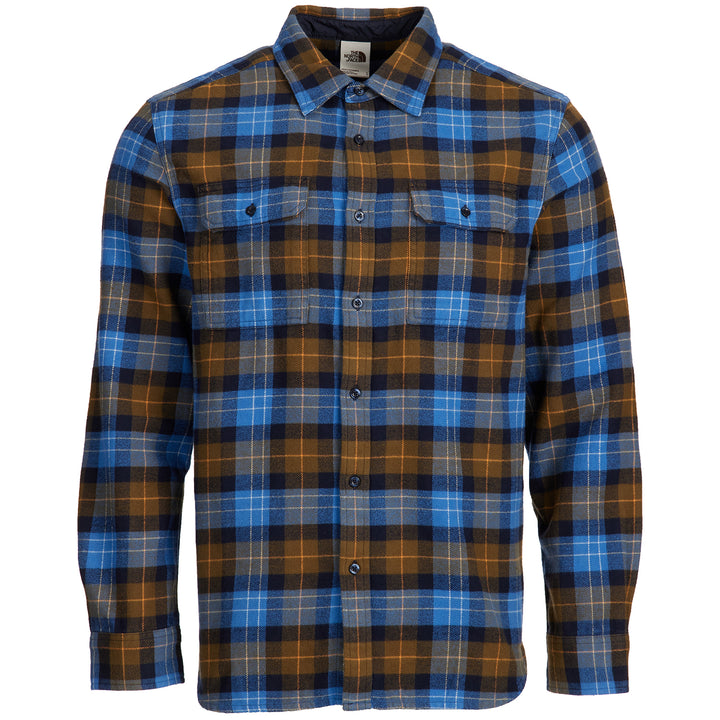 The North Face Arroyo Flannel Shirt - Men's Aviator Navy Medium Icon Plaid 2