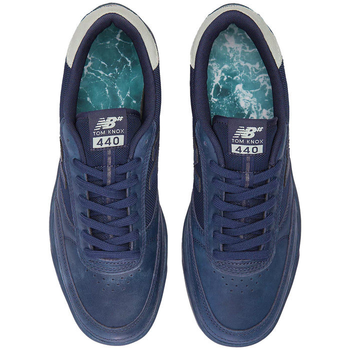 New Balance Numeric 440 Low Tom Knox Shoes - Men's Navy